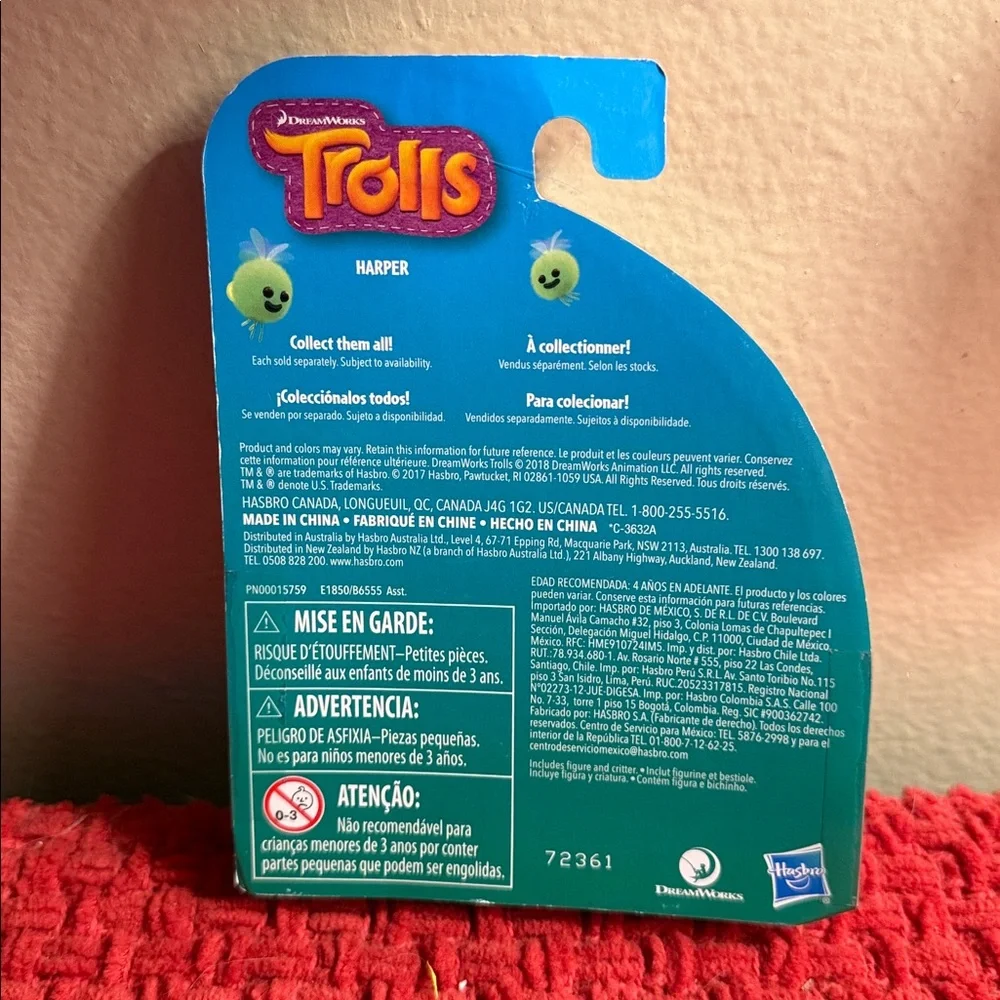 🥰🥰 Trolls Harper Mini Figure 🥰🥰